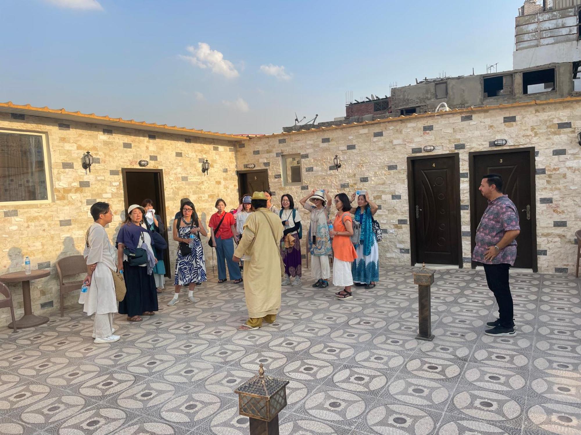 Sphinx Palace Pyramids View Inn Kafret el-Gabal Dış mekan fotoğraf